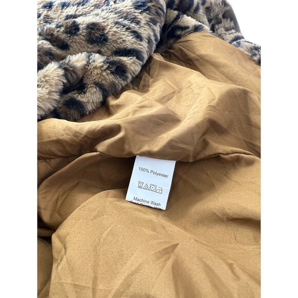 Shein Women's Soft Animal Print Buttoned Jacket - Picture 4 of 7